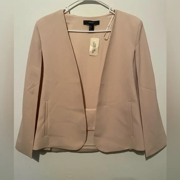 Forever 21 Jackets Coats Beige Cape Blazer Poshmark